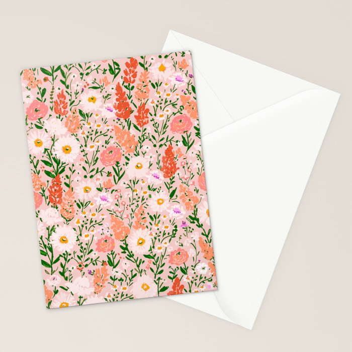 Late Summer Floral Stationery Card Gallery Image 2