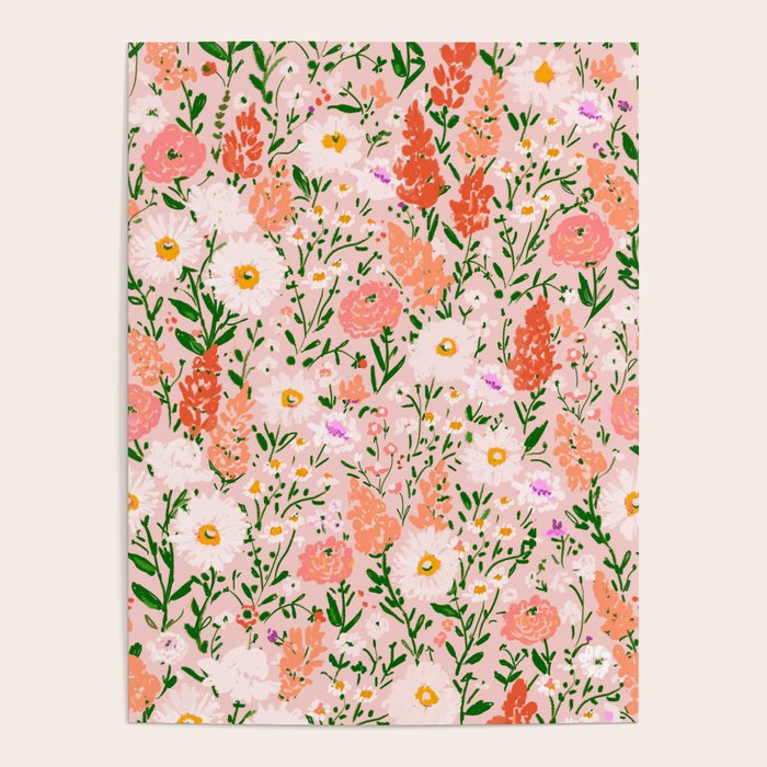 Late Summer Floral Poster Gallery Image 4