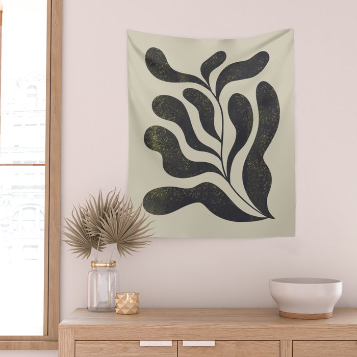 Abstract Plant No. 1 Wall Tapestry Gallery Image 2