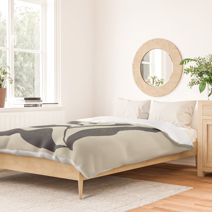 Abstract Plant No. 1 Duvet Cover Gallery Image 2