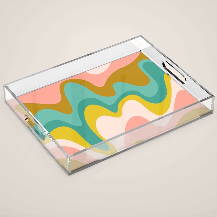Summer Splash Acrylic Tray Gallery Image 1