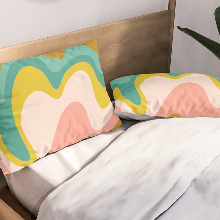 Summer Splash Pillow Sham Gallery Image 2