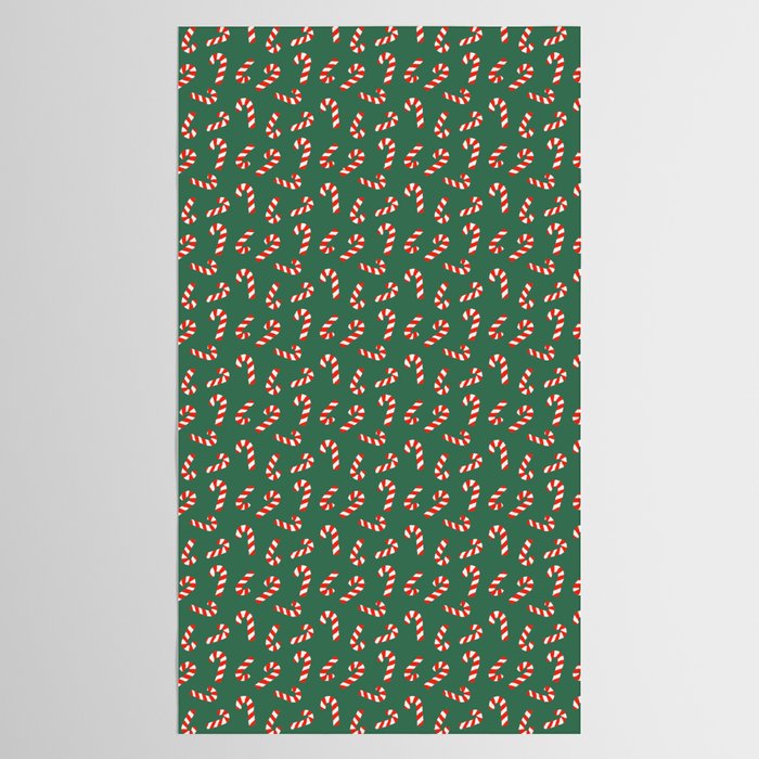 Candy Canes - Green Tablecloth Gallery Image 2
