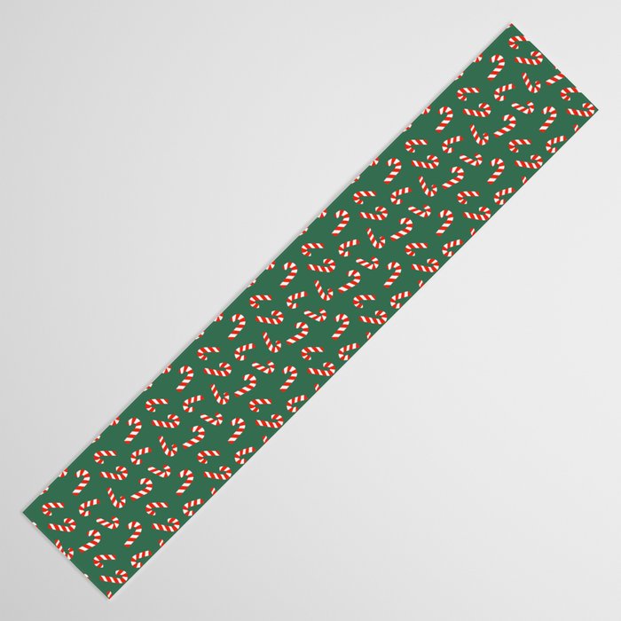 Candy Canes - Green Table Runner Gallery Image 3