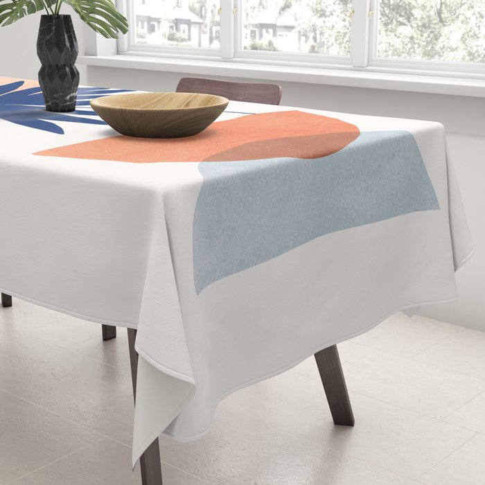 Islands in The Sun / Abstract Shapes Tablecloth Gallery Image 3