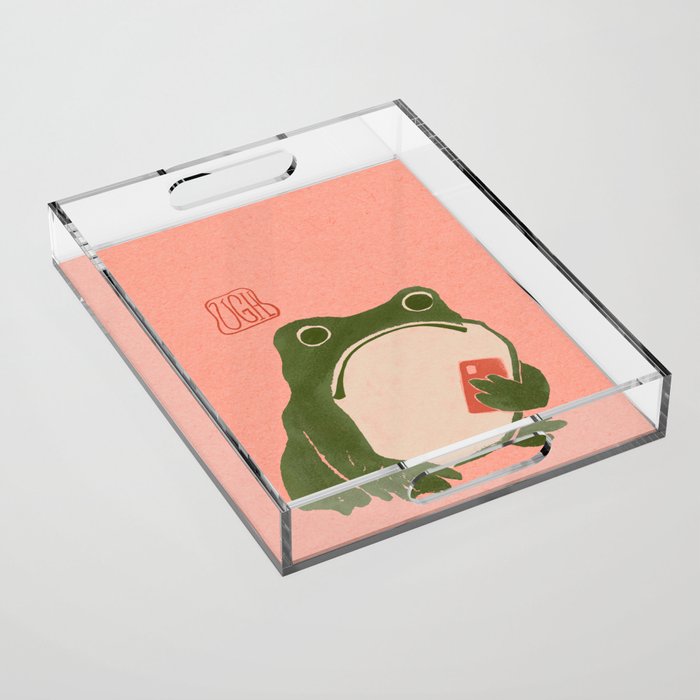 Ugh Matsumoto Hoji Frog Acrylic Tray Gallery Image 1
