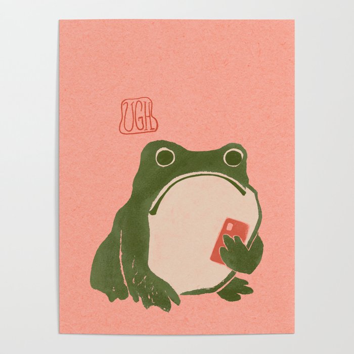 Ugh Matsumoto Hoji Frog Poster Gallery Image 1