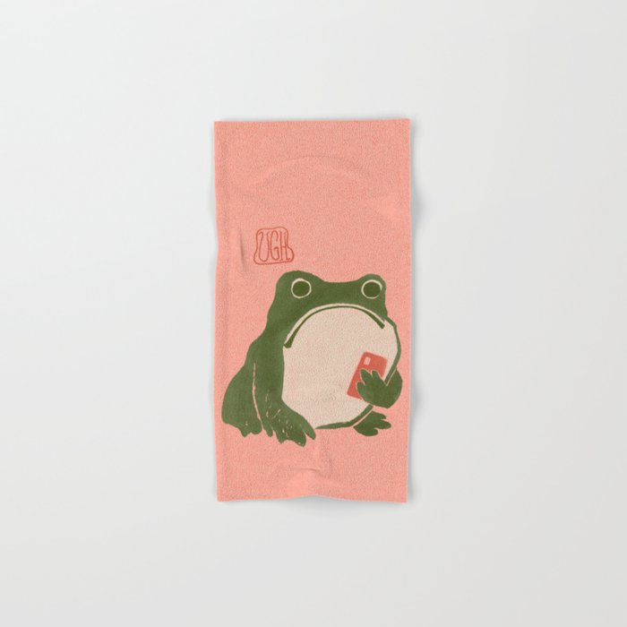 Ugh Matsumoto Hoji Frog Bath Towel Gallery Image 1