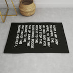 Rapper's Delight, I said a hip hop Rug Gallery Image 1