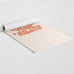 First I Drink The Coffee Then I Do The Things Yoga Mat Gallery Image 2