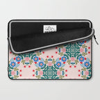 Scandinavian Folk Art Mandala  Laptop Sleeve Gallery Image 2