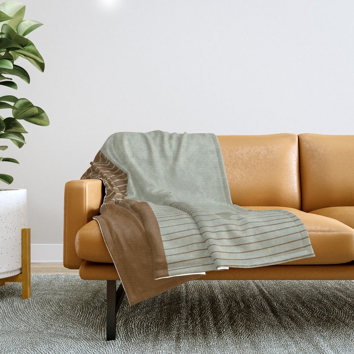 Sage and Sienna Throw Blanket Gallery Image 1