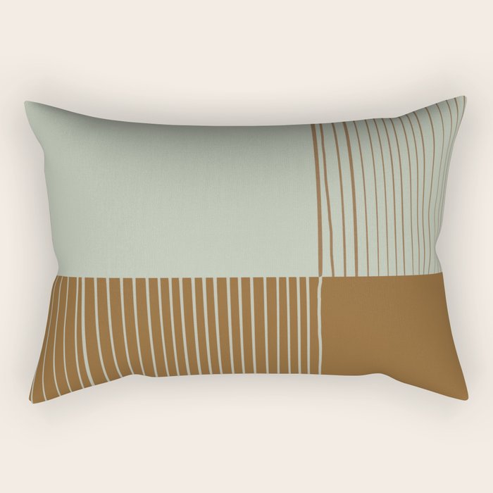 Sage and Sienna Rectangular Pillow Gallery Image 1