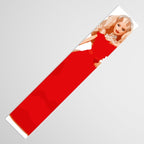 Christmas Doll in Red Dress Vector Art Table Runner Gallery Image 3
