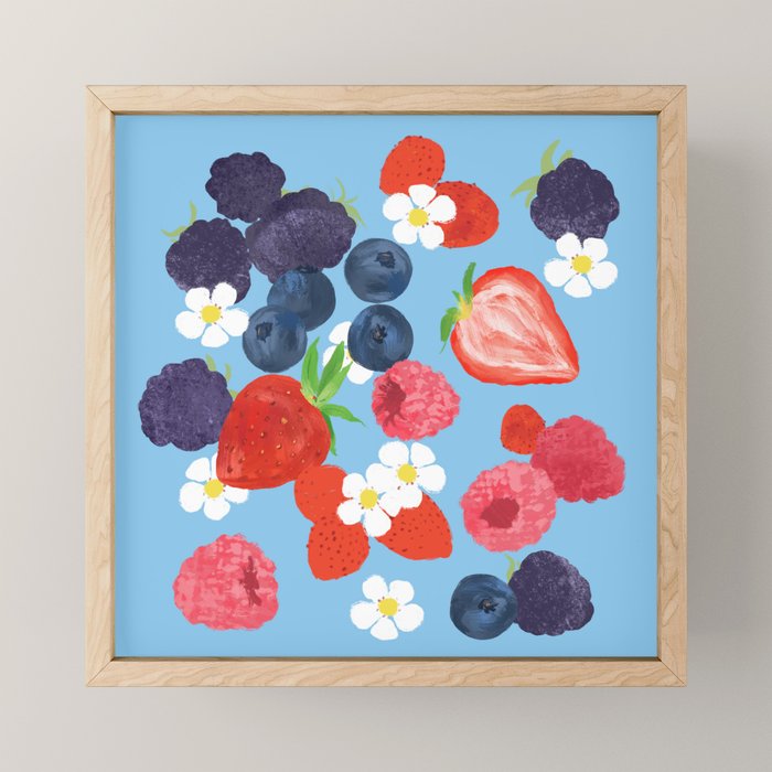 Verry Berry Mini Art Print Gallery Image 1