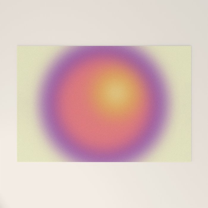 Body: Aura Gradient 02 Welcome Mat Gallery Image 1