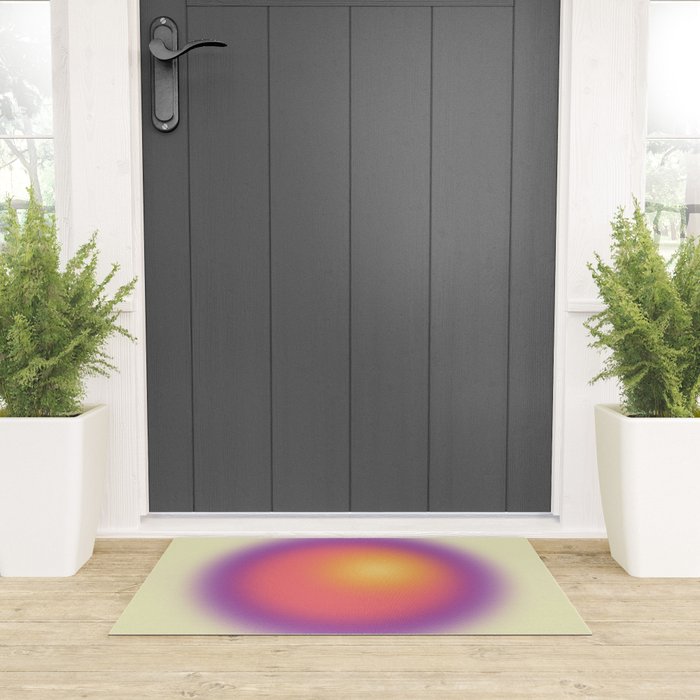 Body: Aura Gradient 02 Welcome Mat Gallery Image 3
