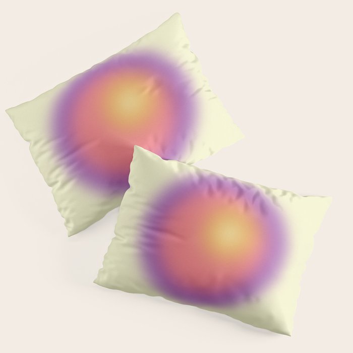 Body: Aura Gradient 02 Pillow Sham Gallery Image 3