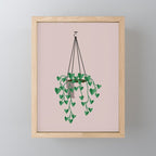 hanging house plant Mini Art Print Gallery Image 1