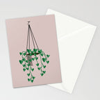 hanging house plant Stationery Card Gallery Image 2