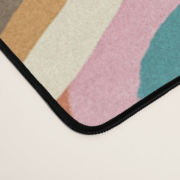Rainbow Marble Desk Mat Gallery Image 4