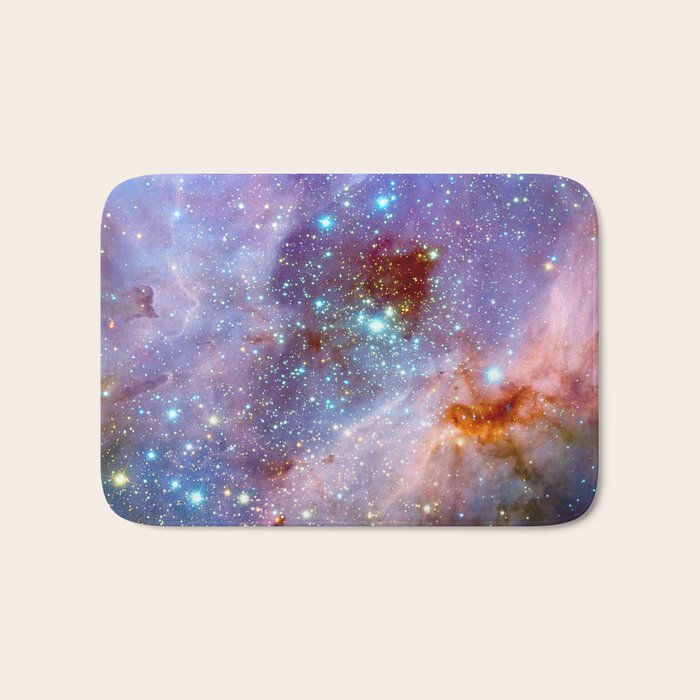 Space nebula Bath Mat Gallery Image 1