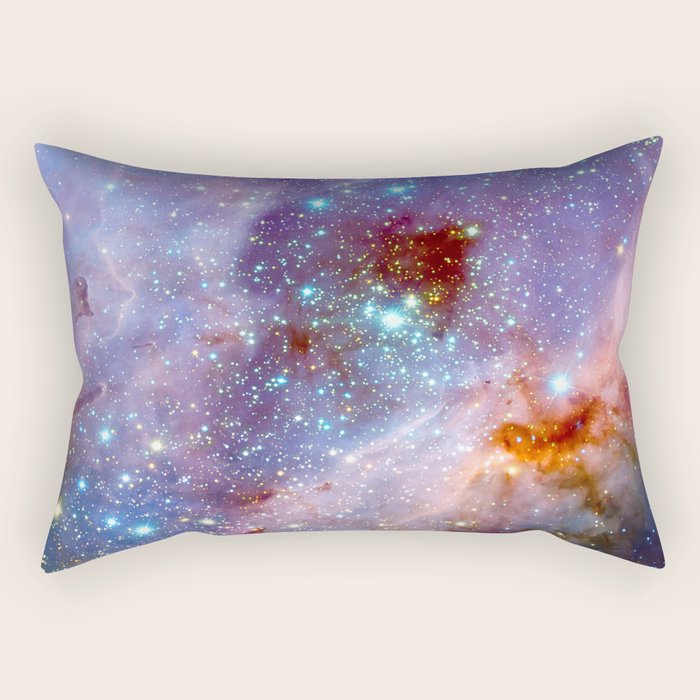 Space nebula Rectangular Pillow Gallery Image 1
