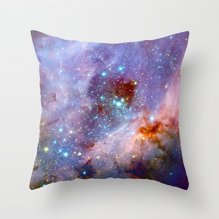 Space nebula Throw Pillow Gallery Image 6