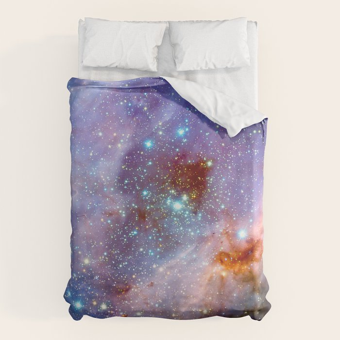 Space nebula Duvet Cover