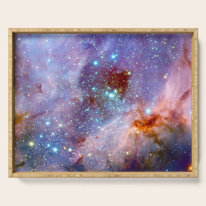 Space nebula Serving Tray Gallery Image 1