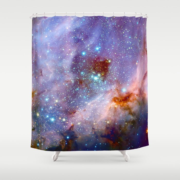 Space nebula Shower Curtain Gallery Image 1