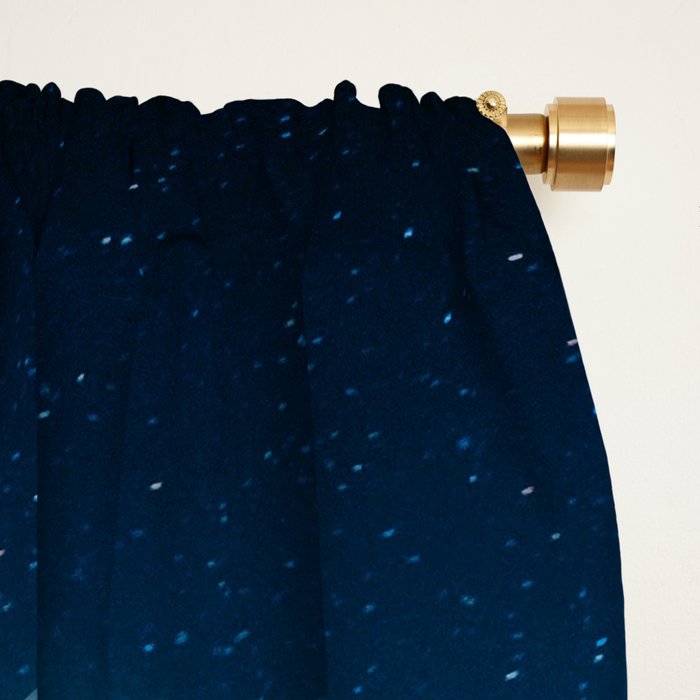 Phases of the moon color time-lapse photography - photographic art print Window Curtain Gallery Image 2