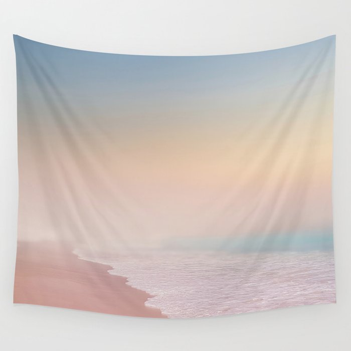 Pink Sunset Wall Tapestry Gallery Image 4