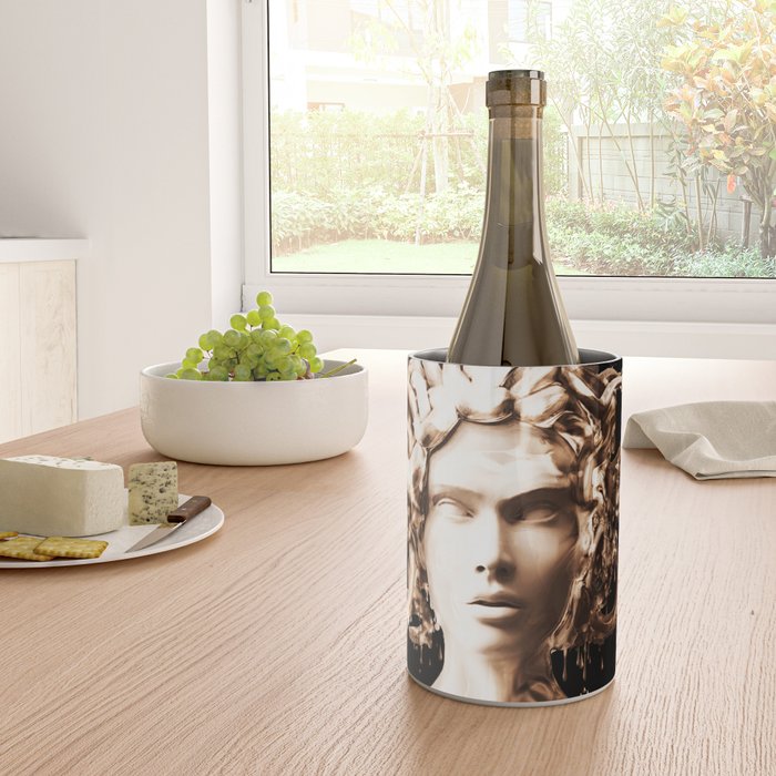 Bronze Medusa Wine Chiller Gallery Image 4