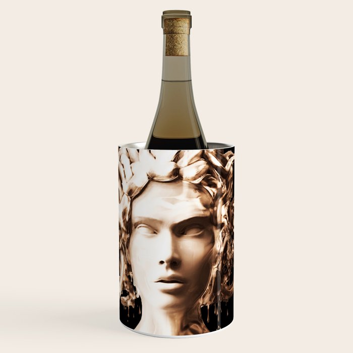 Bronze Medusa Wine Chiller Gallery Image 1