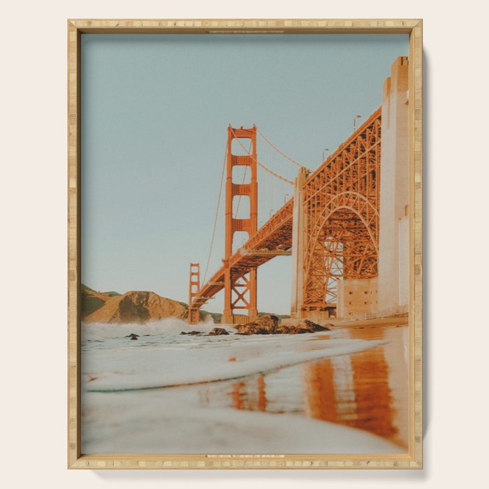 san francisco ii - california Serving Tray Gallery Image 1