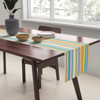 Classic Stripes XXIV - 90s Summer Table Runner Gallery Image 2