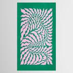 Sage & Chantilly Fern: Ferns 01 Tablecloth Gallery Image 2