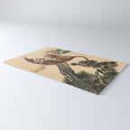 Minhwa Korean Ugly Tiger  Rug Gallery Image 3