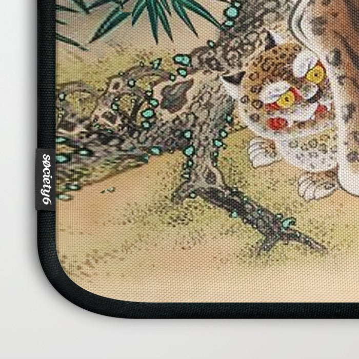 Minhwa Korean Ugly Tiger  Laptop Sleeve Gallery Image 3