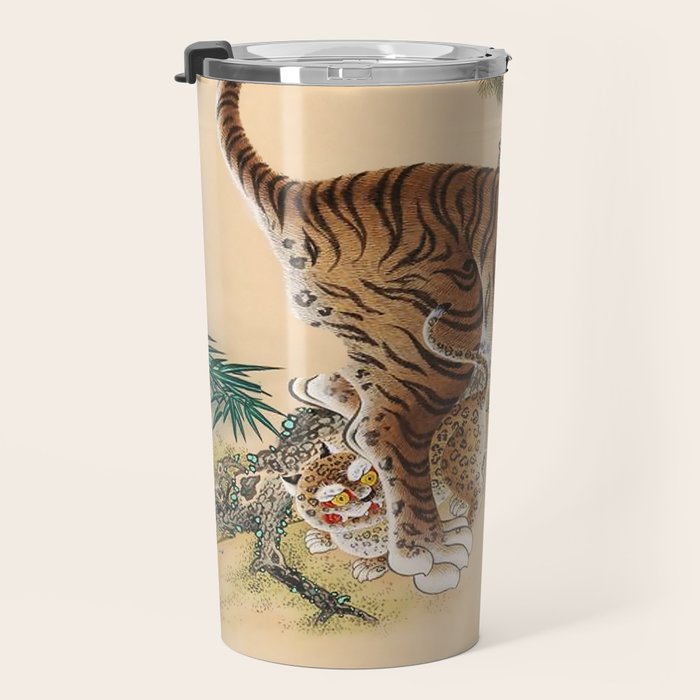 Minhwa Korean Ugly Tiger  Travel Mug Gallery Image 3