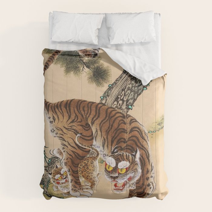 Minhwa Korean Ugly Tiger  Comforter Gallery Image 6