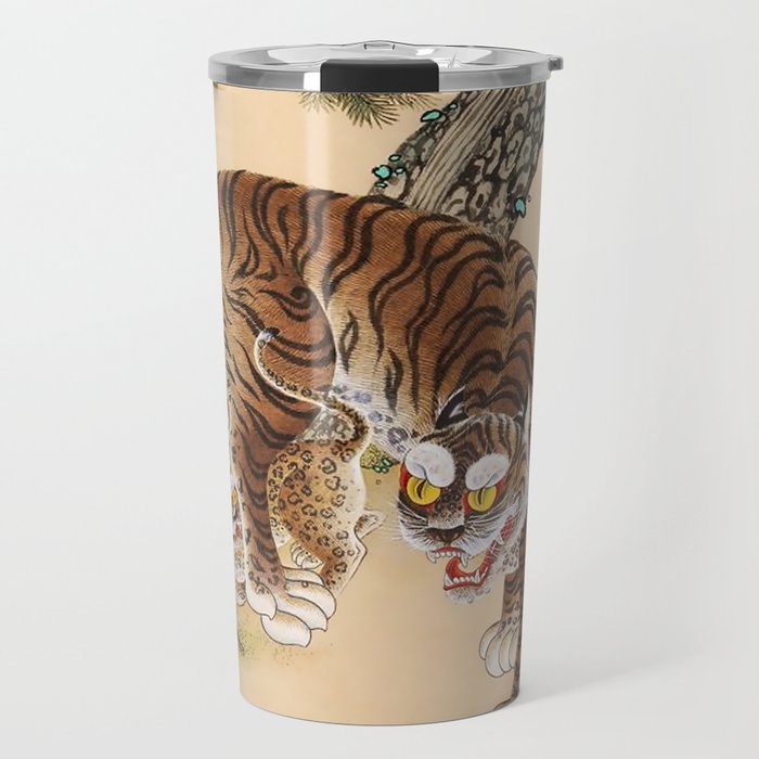 Minhwa Korean Ugly Tiger  Travel Mug Gallery Image 1