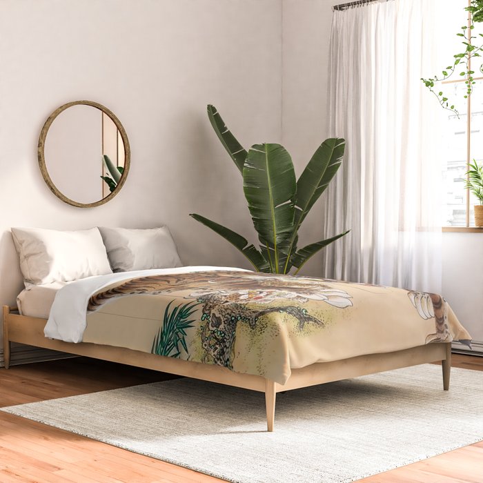 Minhwa Korean Ugly Tiger  Comforter Gallery Image 2