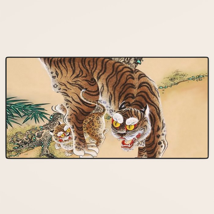 Minhwa Korean Ugly Tiger  Desk Mat Gallery Image 3