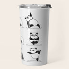 Panda Yoga Travel Mug Gallery Image 2