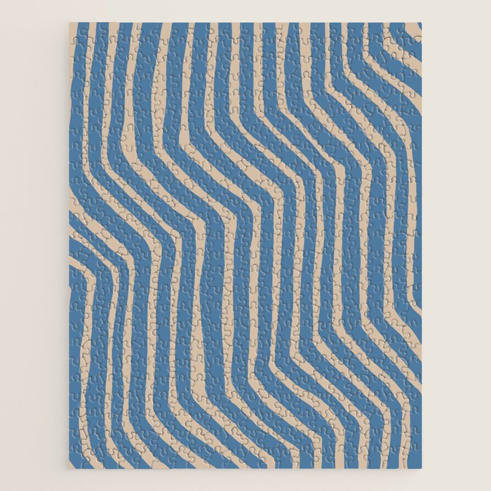 Towa in denim blue Jigsaw Puzzle Gallery Image 1