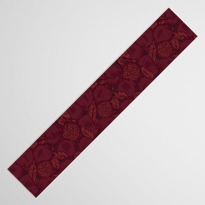 Red Pomegranates Table Runner Gallery Image 3