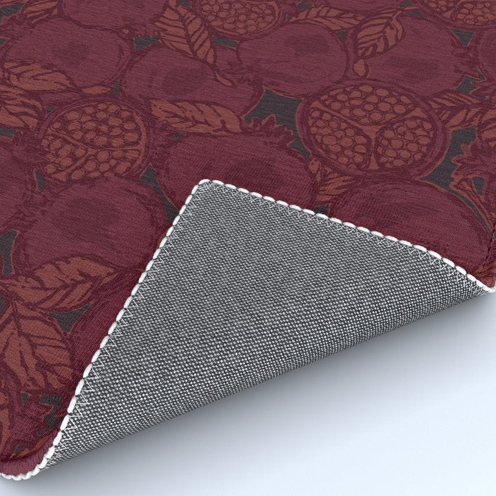 Red Pomegranates Rug Gallery Image 4