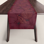 Red Pomegranates Table Runner Gallery Image 1